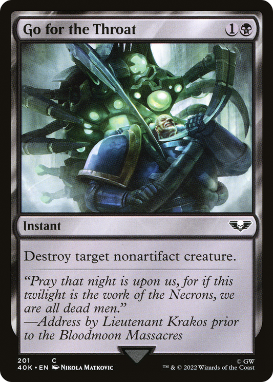 Go for the Throat (40K) #201 [EN/N]