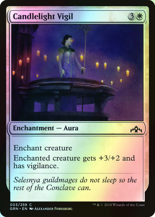 Candlelight Vigil (GRN) #3 [EN/F] s/o