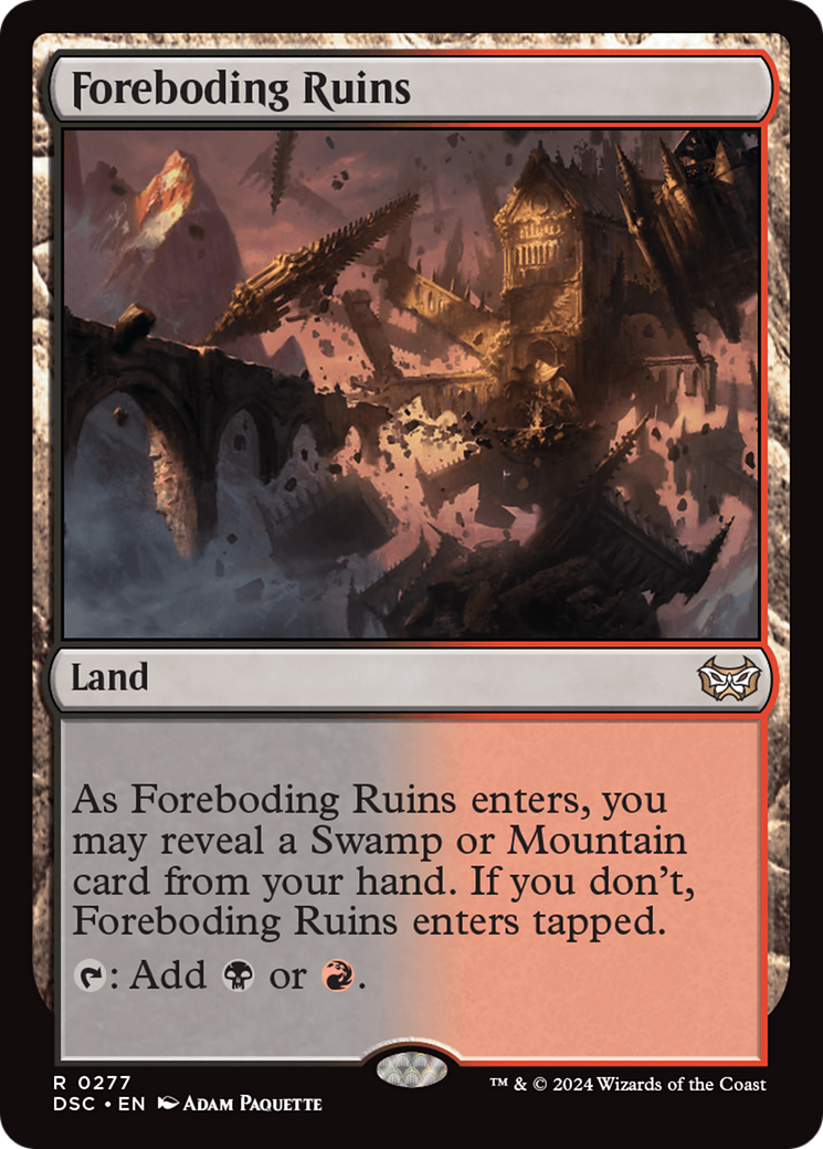 Foreboding Ruins (DSC) #277 [EN/N]