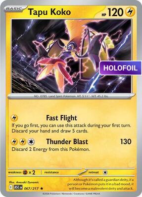 Tapu Koko (ASC) #067_V1 [EN/H]