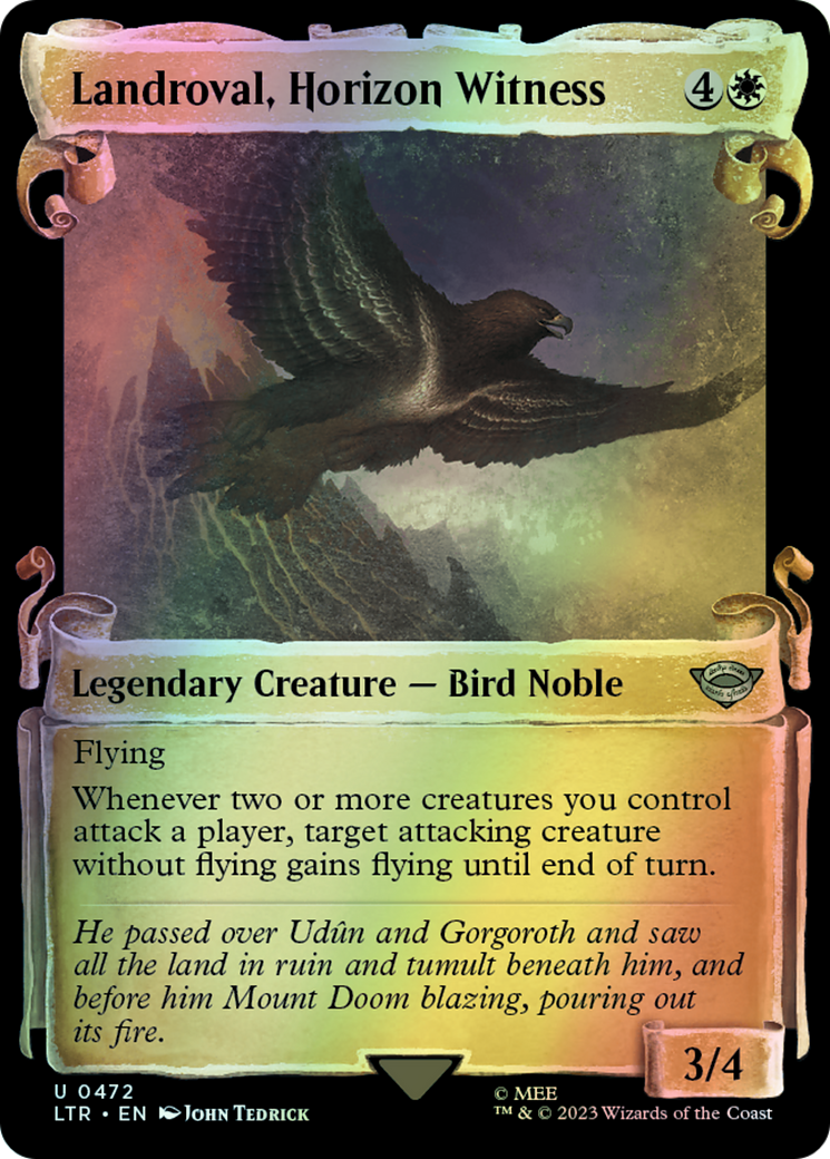 Landroval, Horizon Witness - Silver Foil (LTR) #472 [EN/F]