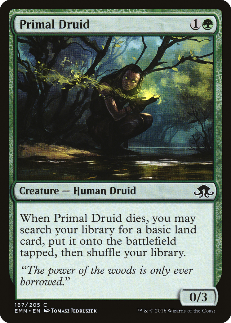 Primal Druid (EMN) #167 [EN/N]