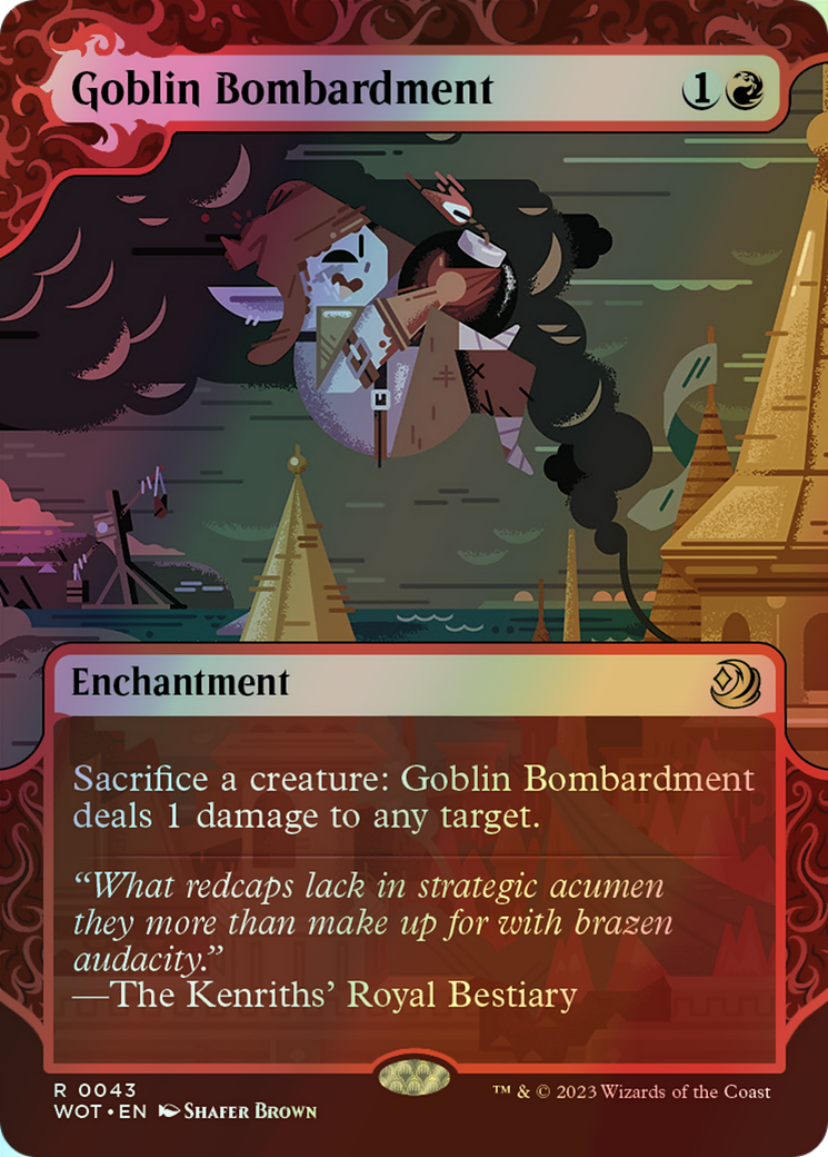 Goblin Bombardment (WOT) #43 [EN/F] s/o