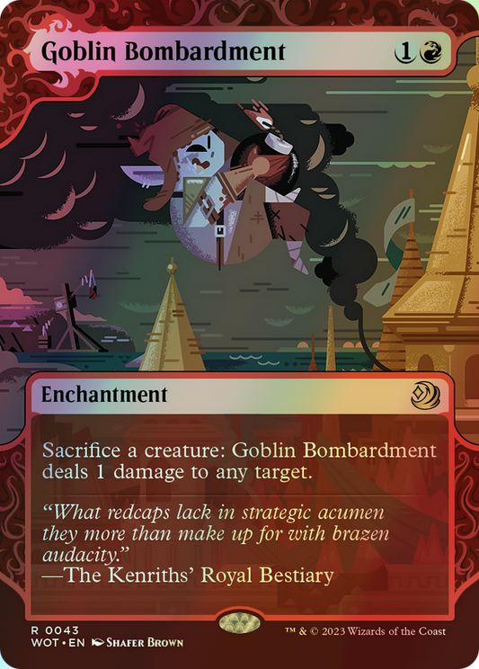 Goblin Bombardment (WOT) #43 [EN/F] s/o
