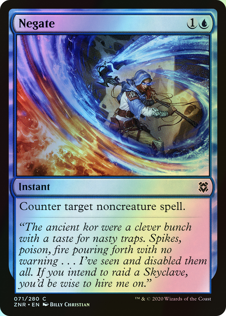 Negate (ZNR) #71 [EN/F] s/o