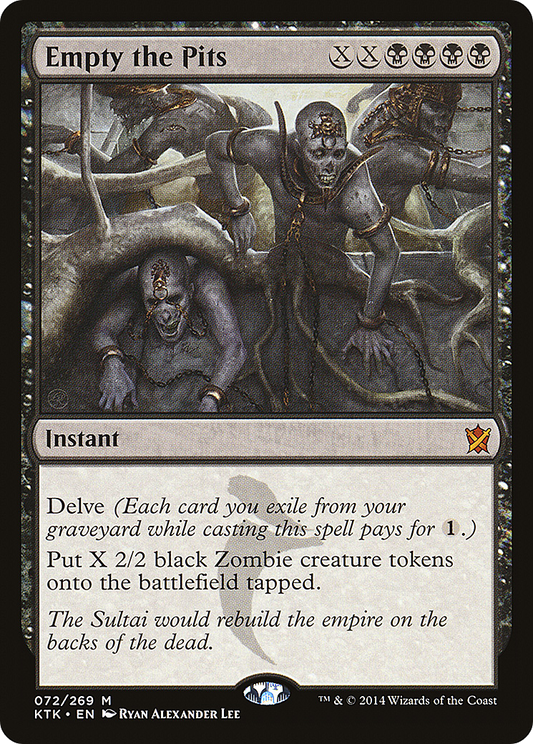 Empty the Pits (KTK) #72 [EN/N]