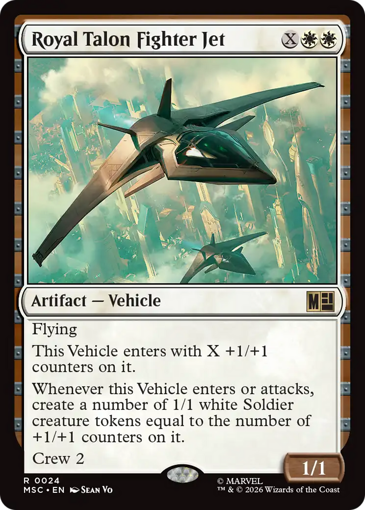 Royal Talon Fighter Jet (MSC) #24 [EN/N]