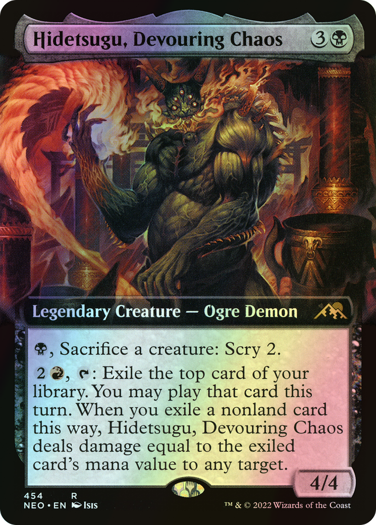 Hidetsugu, Devouring Chaos (NEO) #454 [EN/F] s/o