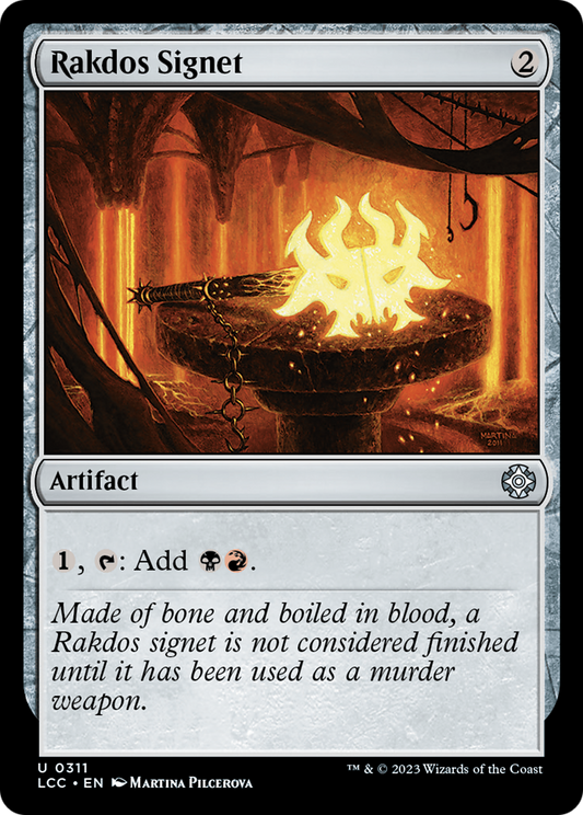 Rakdos Signet (LCC) #311 [EN/N] s/o
