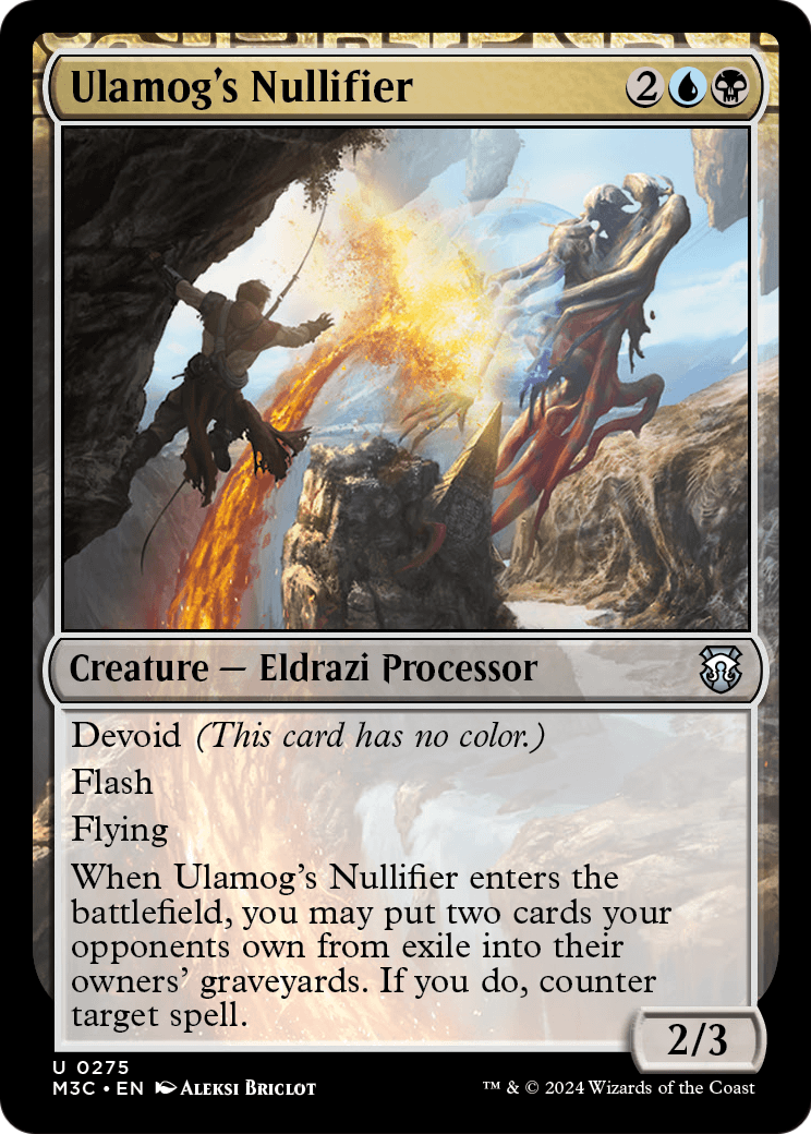 Ulamog's Nullifier (M3C) #275 [EN/N]