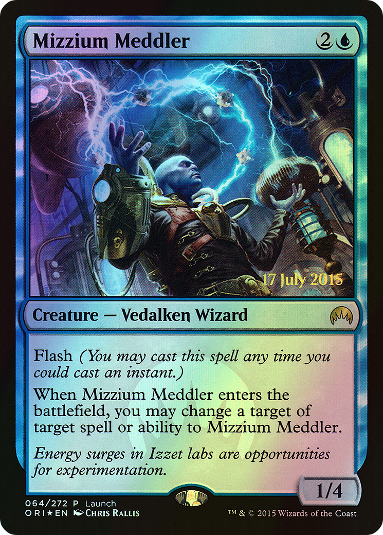 Mizzium Meddler (PORI) #64 [EN/F]