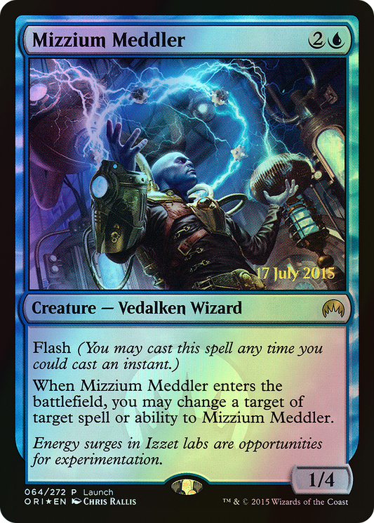 Mizzium Meddler (PORI) #64 [EN/F]