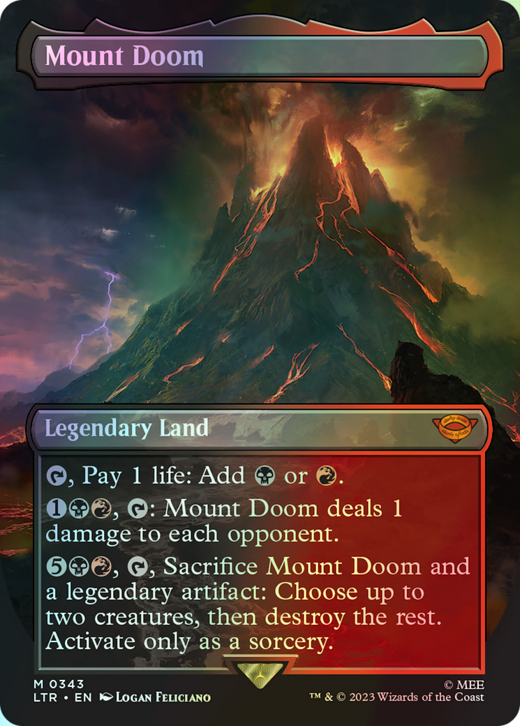 Mount Doom (LTR) #343 [EN/F]