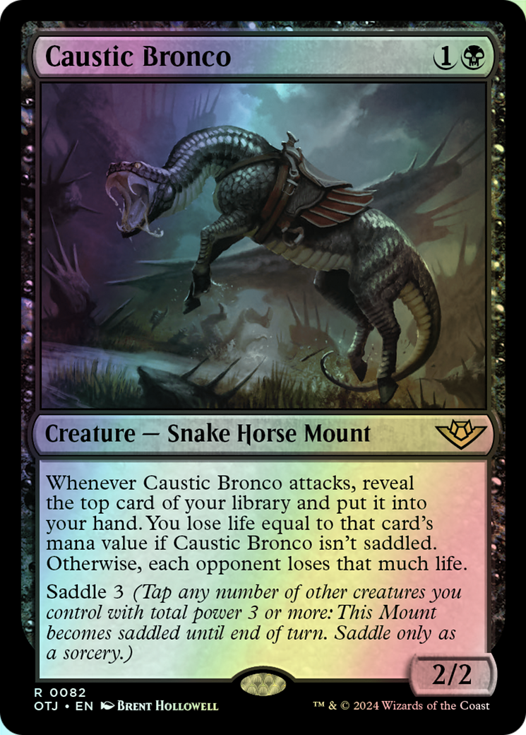Caustic Bronco (OTJ) #82 [EN/F] s/o