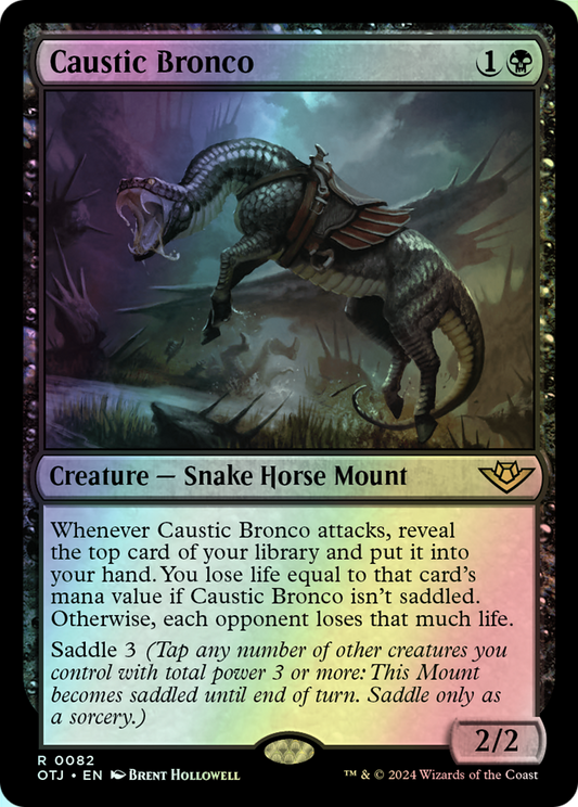 Caustic Bronco (OTJ) #82 [EN/F] s/o