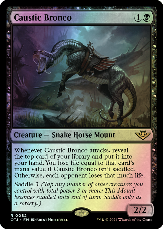 Caustic Bronco (OTJ) #82 [EN/F] s/o