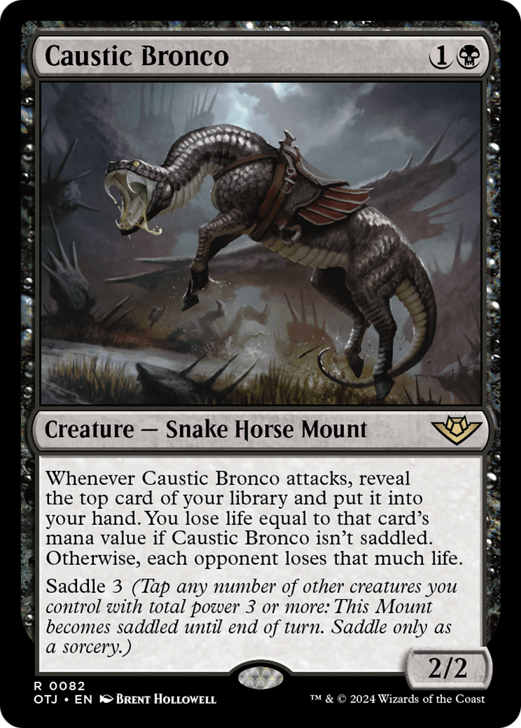 Caustic Bronco (OTJ) #82 [EN/N] s/o