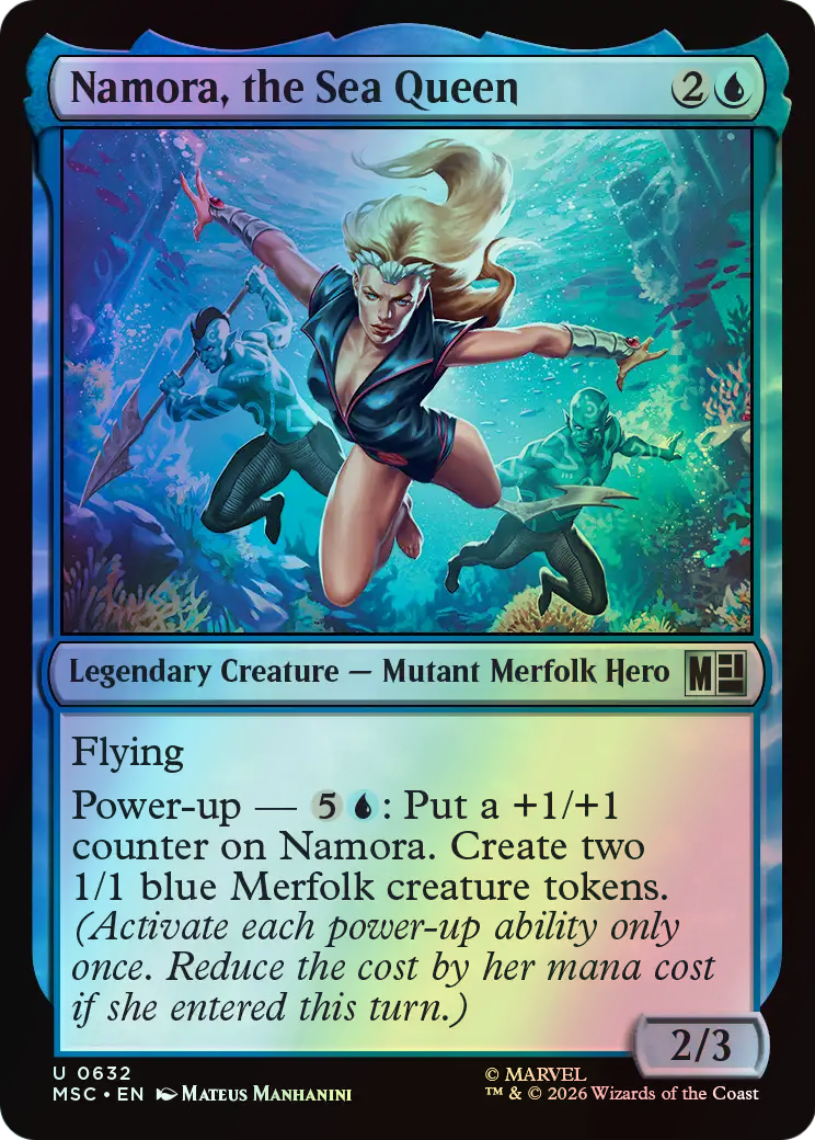 Namora, the Sea Queen (MSC) #632 [EN/F]