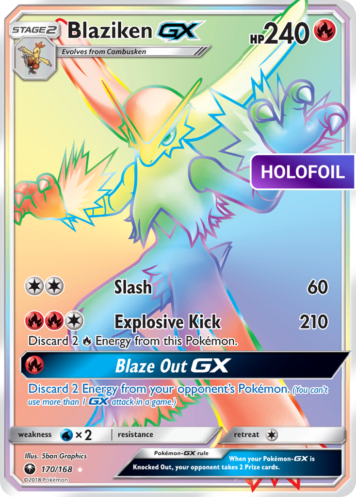 Blaziken-GX (CES) #170 [EN/H]