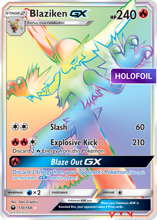 Blaziken-GX (CES) #170 [EN/H]
