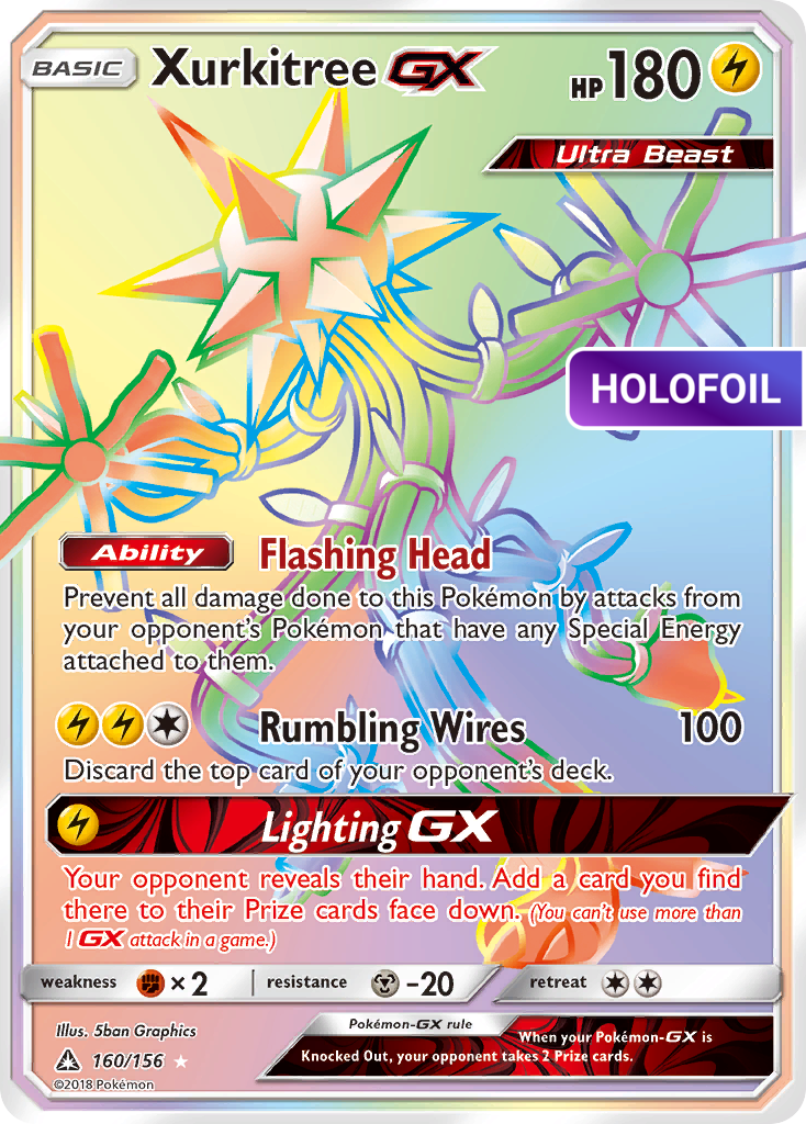 Xurkitree-GX (UPR) #160 [EN/H] s/o