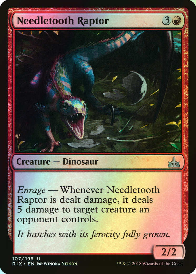 Needletooth Raptor (RIX) #107 [EN/F]