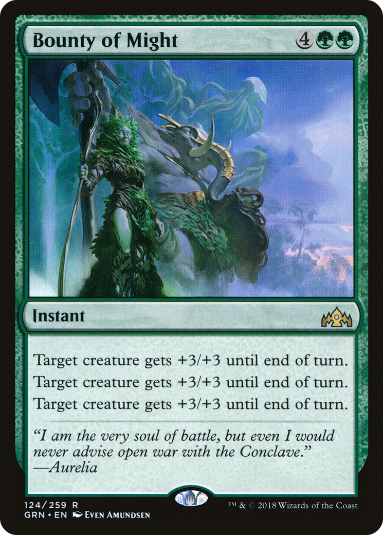 Bounty of Might (GRN) #124 [EN/N]