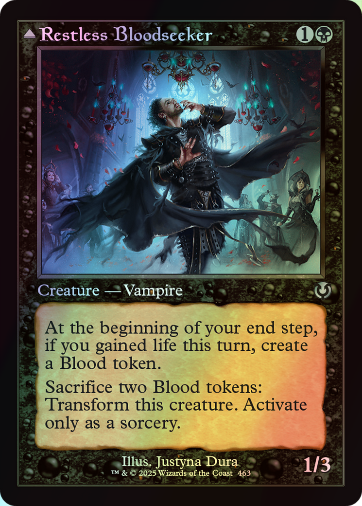 Restless Bloodseeker // Bloodsoaked Reveler (INR) #463 [EN/F] s/o