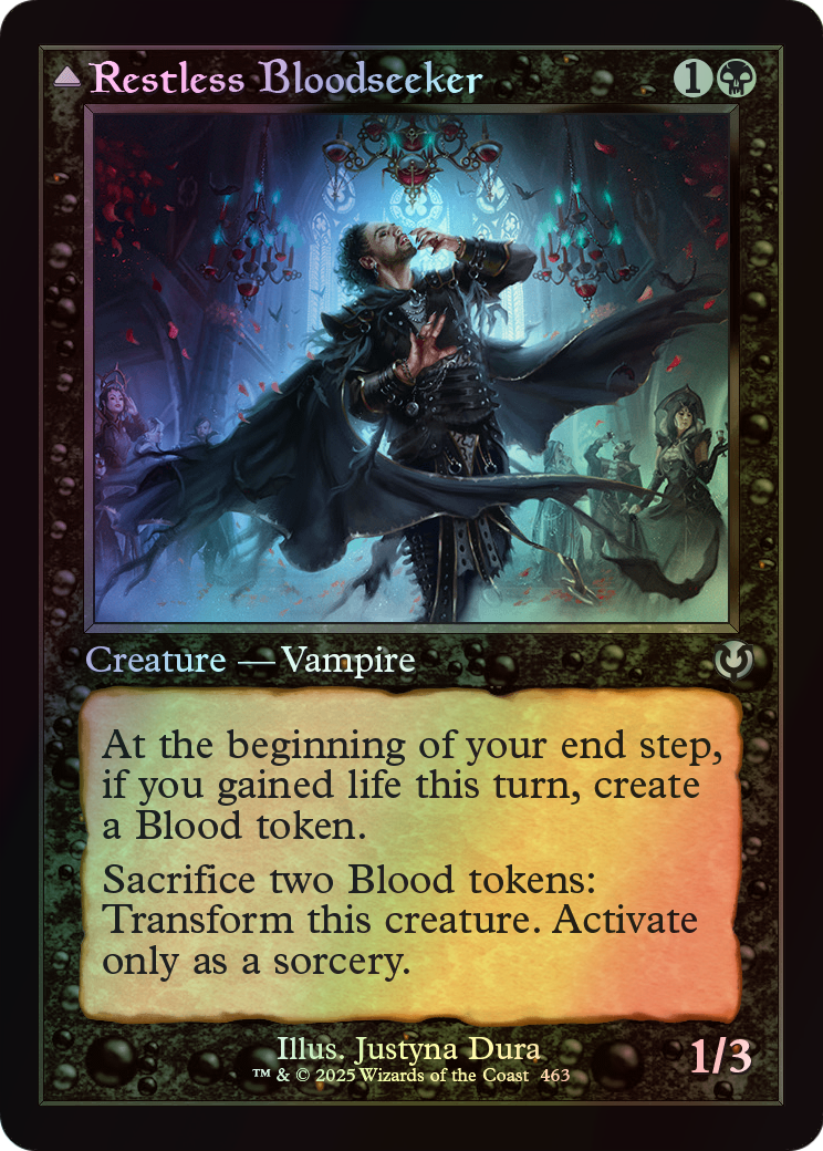 Restless Bloodseeker // Bloodsoaked Reveler (INR) #463 [EN/F] s/o