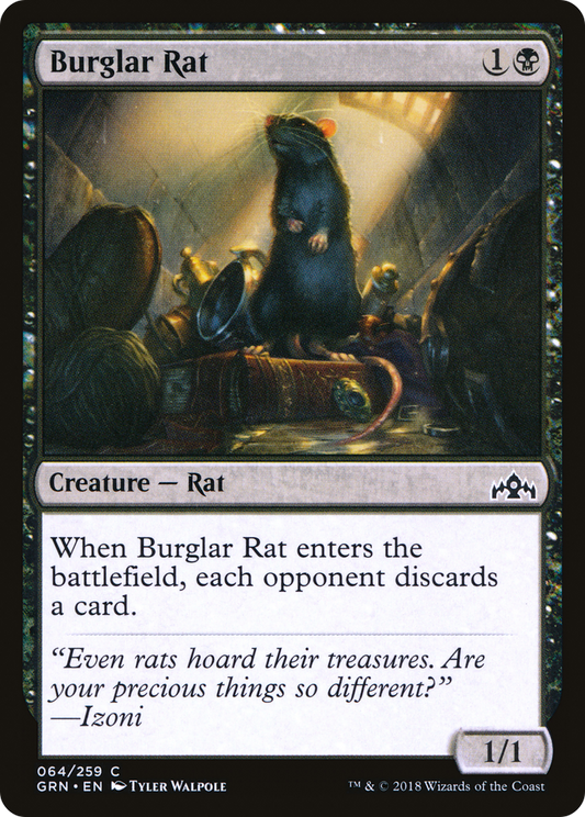 Burglar Rat (GRN) #64 [EN/N] s/o