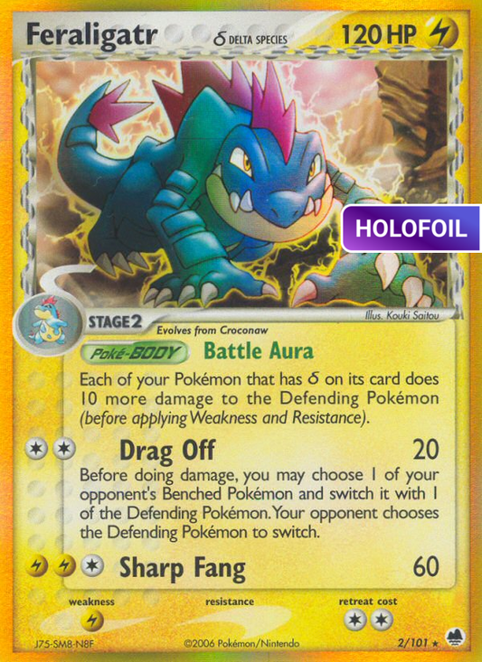 Feraligatr (Delta Species) (DF) #2 [EN/H] s/o