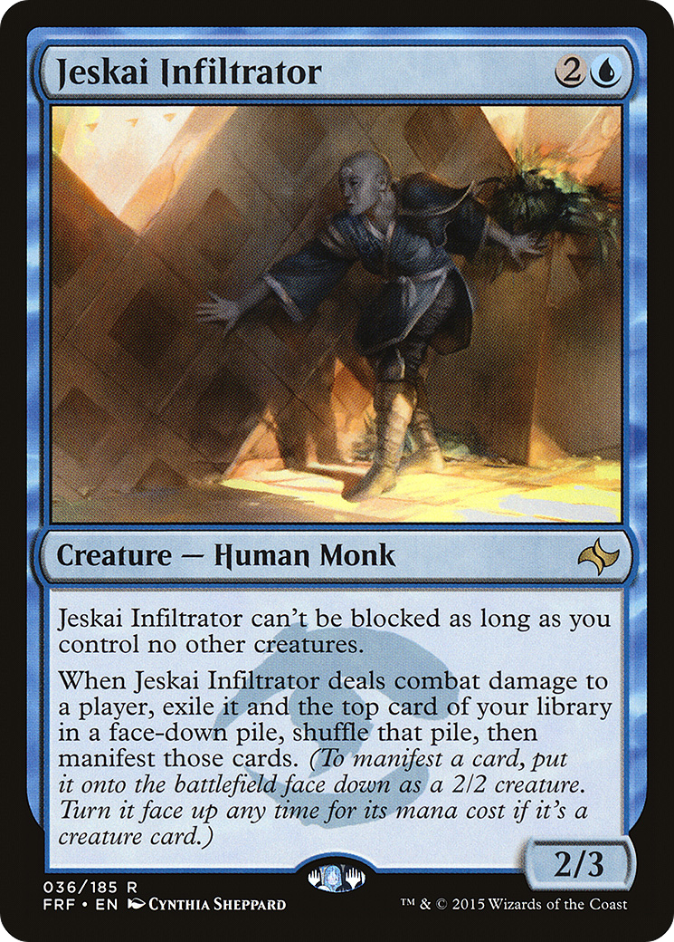 Jeskai Infiltrator (FRF) #36 [EN/N]