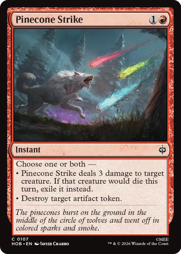 Pinecone Strike (HOB) #107 [EN/N]
