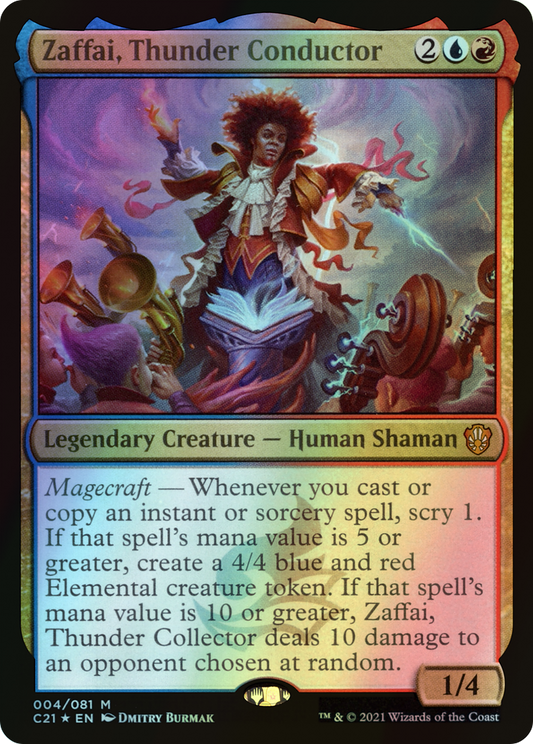 Zaffai, Thunder Conductor (C21) #4 [EN/F] s/o