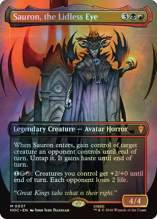 Sauron, the Lidless Eye (HOC) #37 [EN/F] s/o