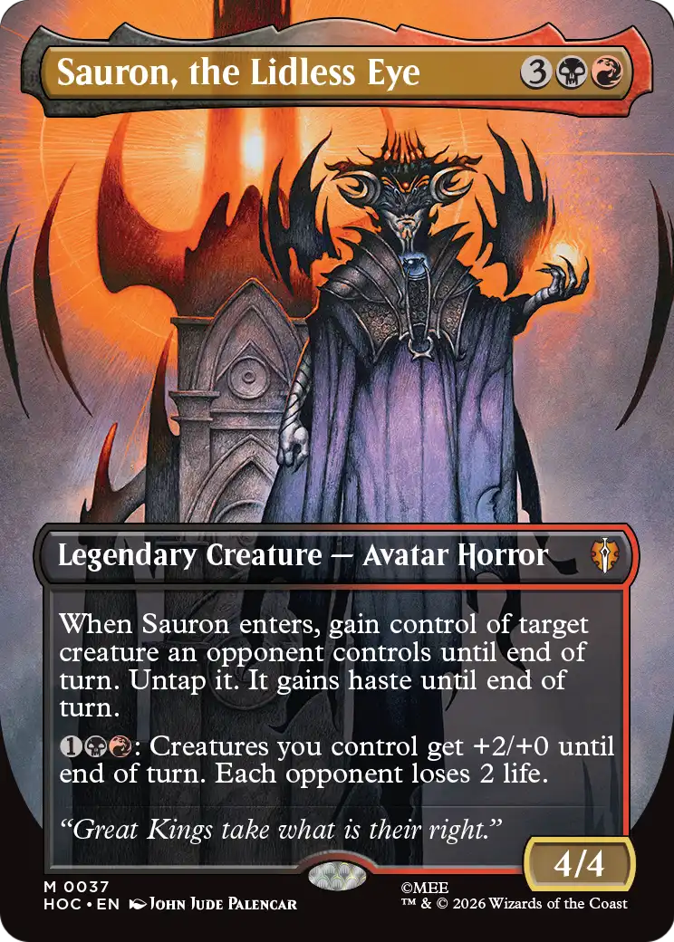Sauron, the Lidless Eye (HOC) #37 [EN/N]