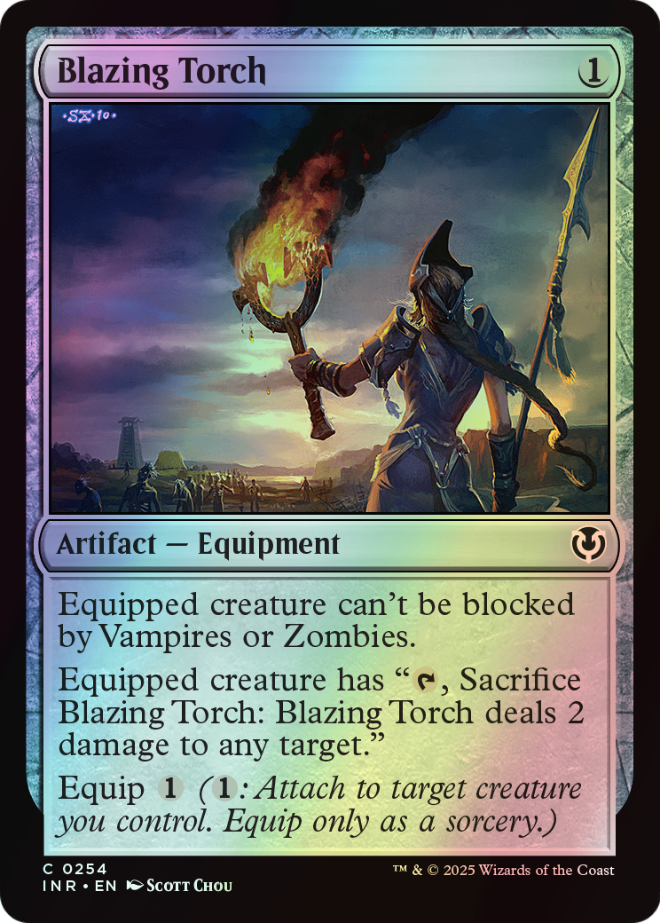 Blazing Torch (INR) #254 [EN/F] s/o