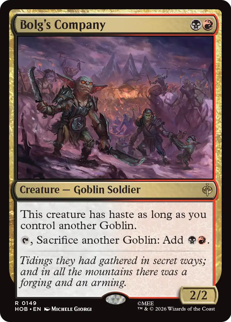 Bolg's Company (HOB) #149 [EN/N]