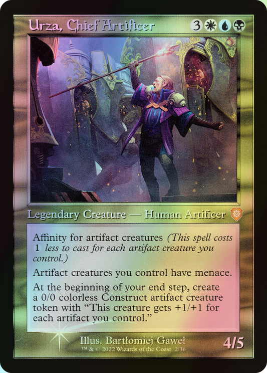 Urza, Chief Artificer (BRC) #2 [EN/F] s/o