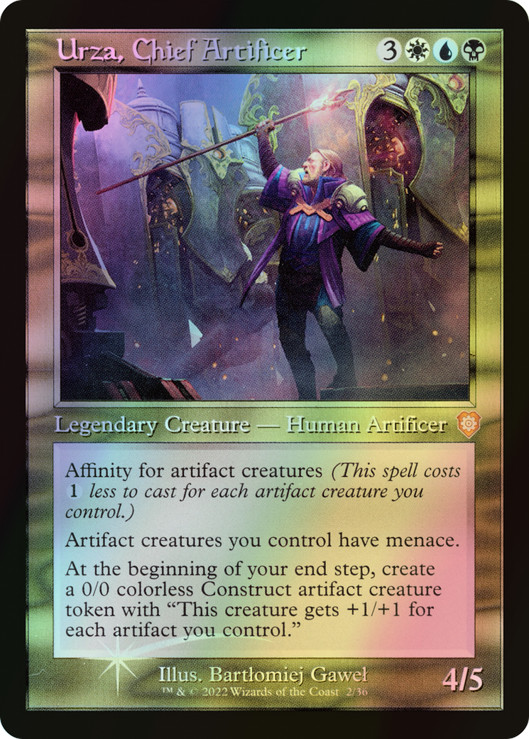 Urza, Chief Artificer (BRC) #2 [EN/F] s/o
