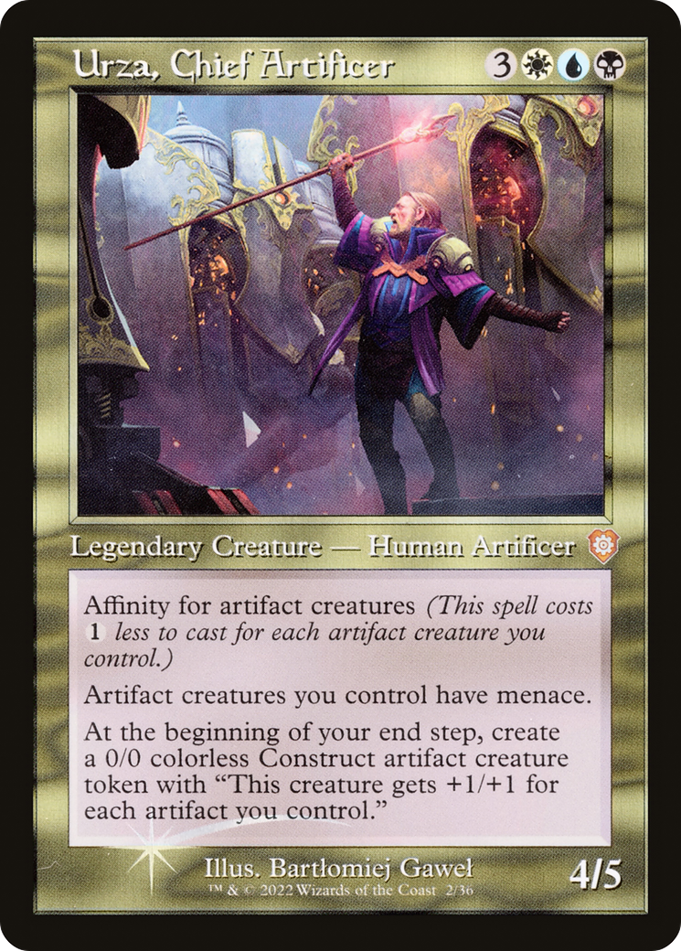 Urza, Chief Artificer (BRC) #2 [EN/N]