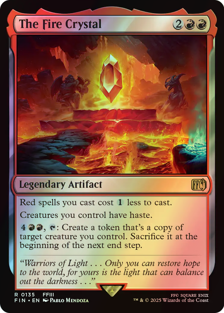 The Fire Crystal (FIN) #135 [EN/F]