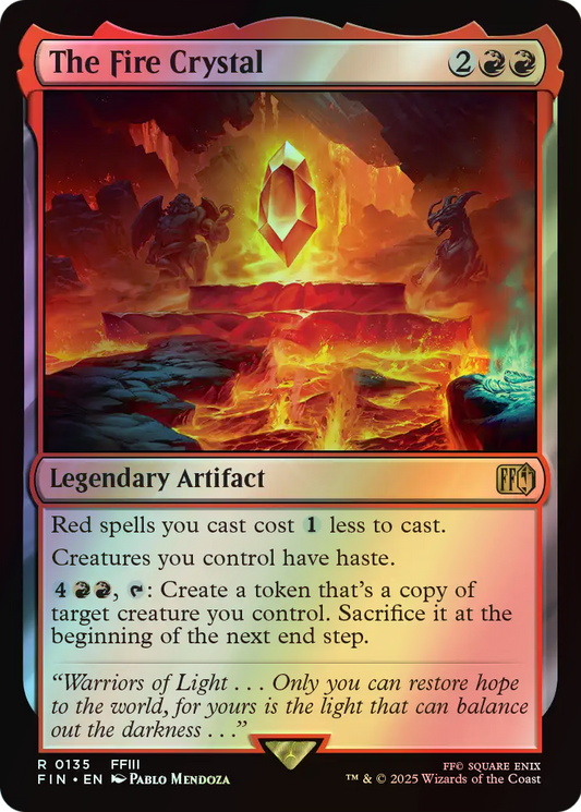 The Fire Crystal (FIN) #135 [EN/F]