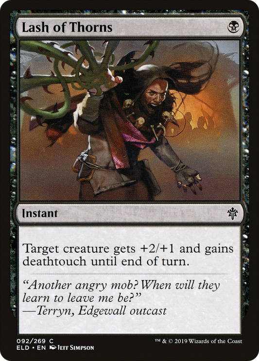 Lash of Thorns (ELD) #92 [EN/N]