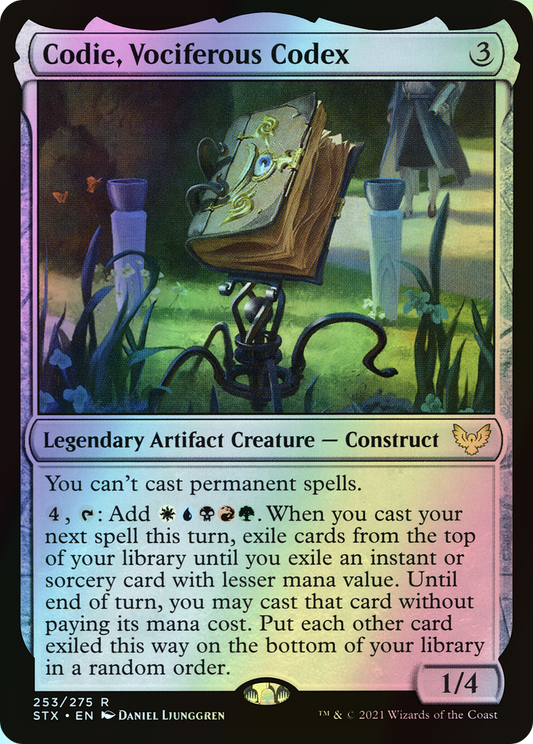 Codie, Vociferous Codex (STX) #253 [EN/F]