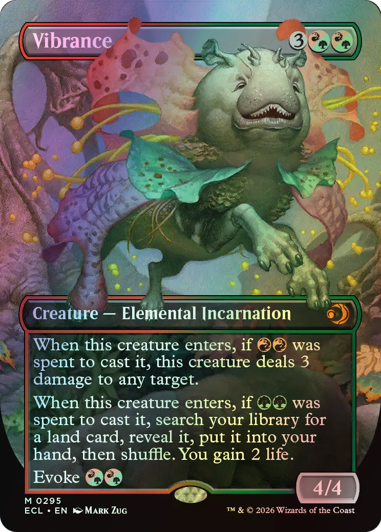 Vibrance (ECL) #295 [EN/F] s/o