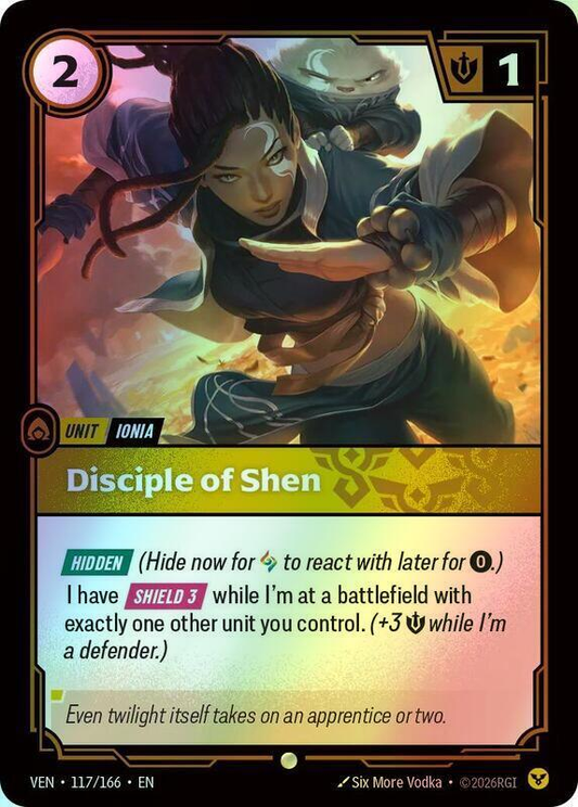 Disciple of Shen (VEN) #117 [EN/F]