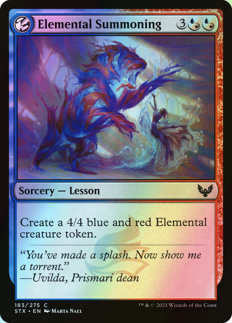 Elemental Summoning (STX) #183 [EN/F]