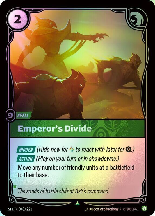 Emperor's Divide (SFD) #043 [EN/F] s/o