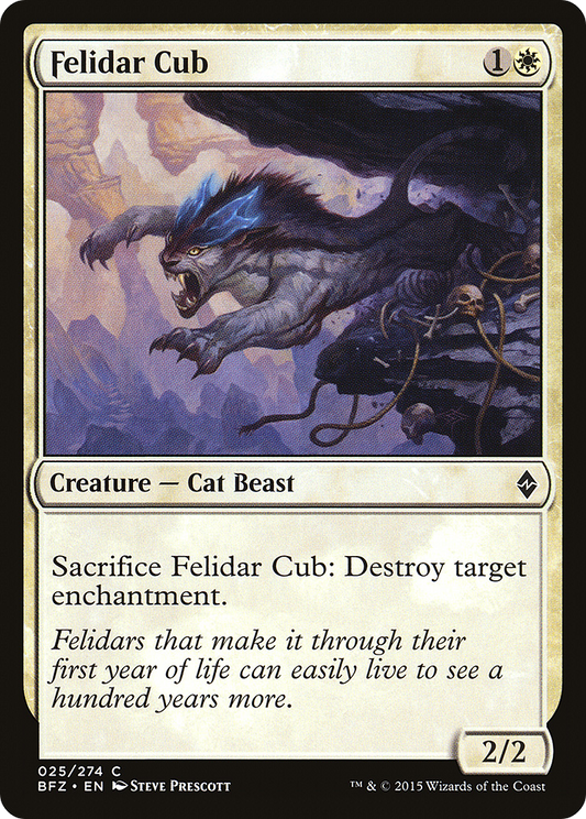 Felidar Cub (BFZ) #25 [EN/N]